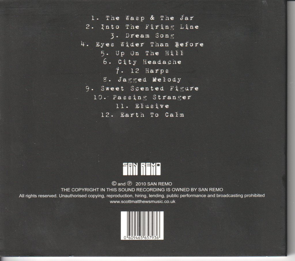 Scott Matthews - Live In London - Cd