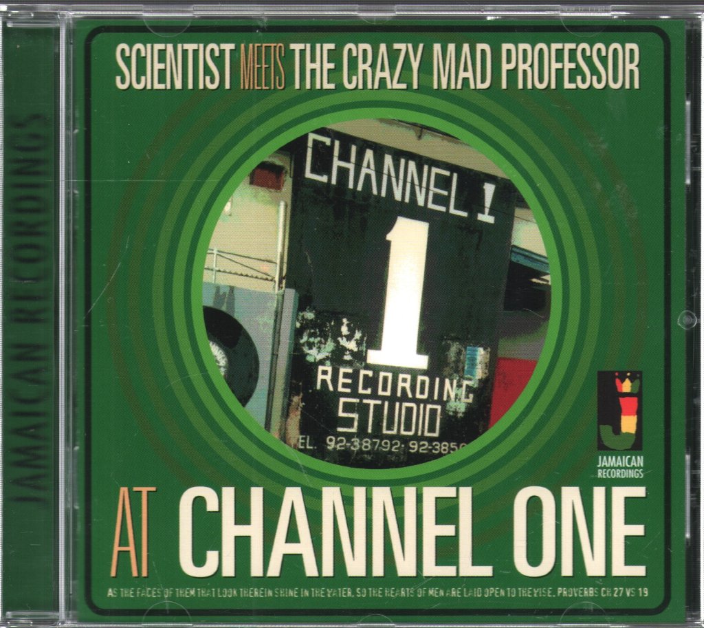 Scientist Meets The Crazy Mad Professor - At Channel One - Cd