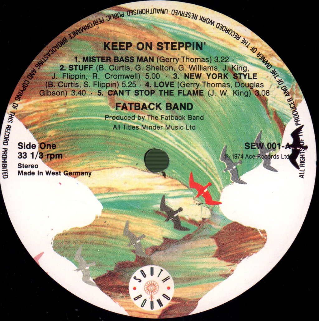 Fatback Band - Keep On Steppin' - Lp