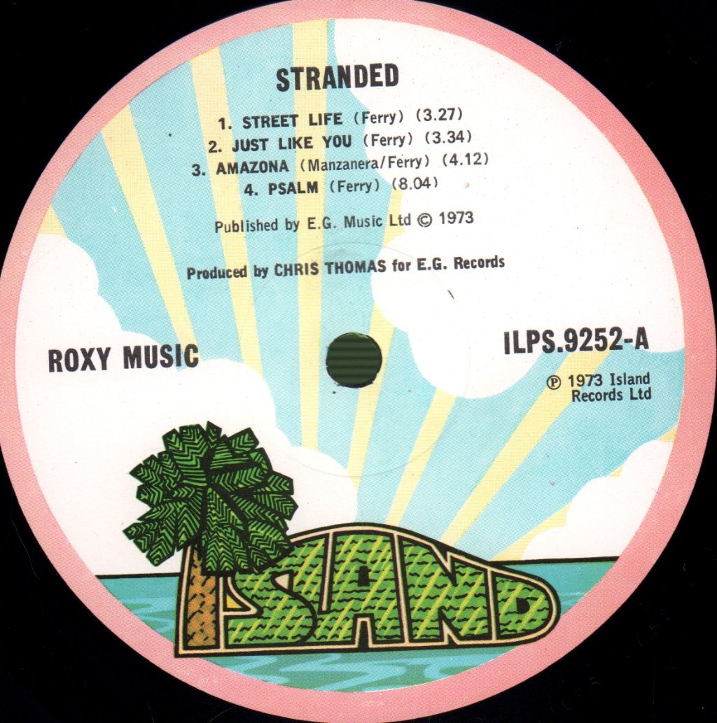 Roxy Music - Stranded - Lp