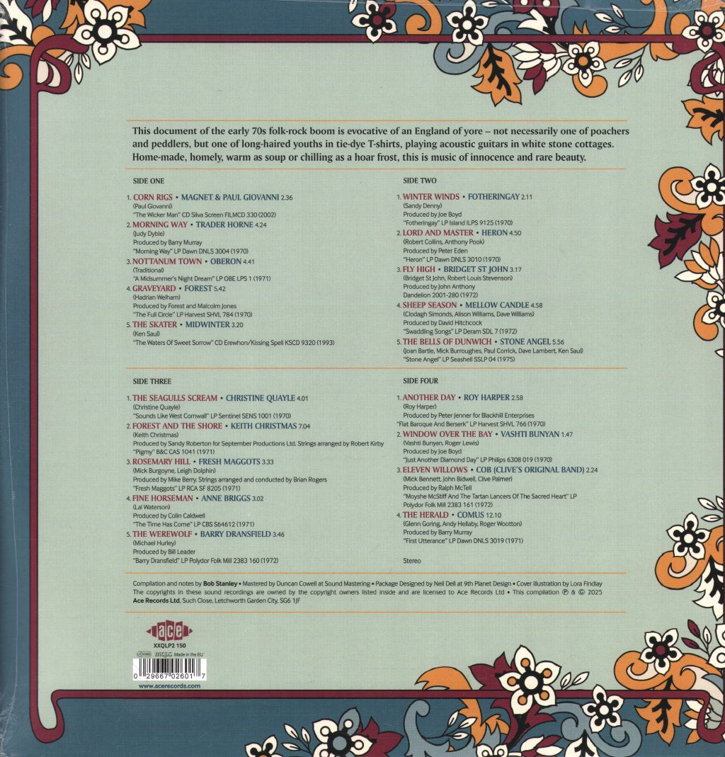 Various Artists - Gather In The Mushrooms (The British Folk Underground 1969 - 1975) - Double Lp
