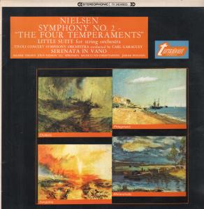 Tivoli Concert Symphony Orchestra / Carl Garaguly - Nielsen - Symphony No.2 Four Temperaments - Lp