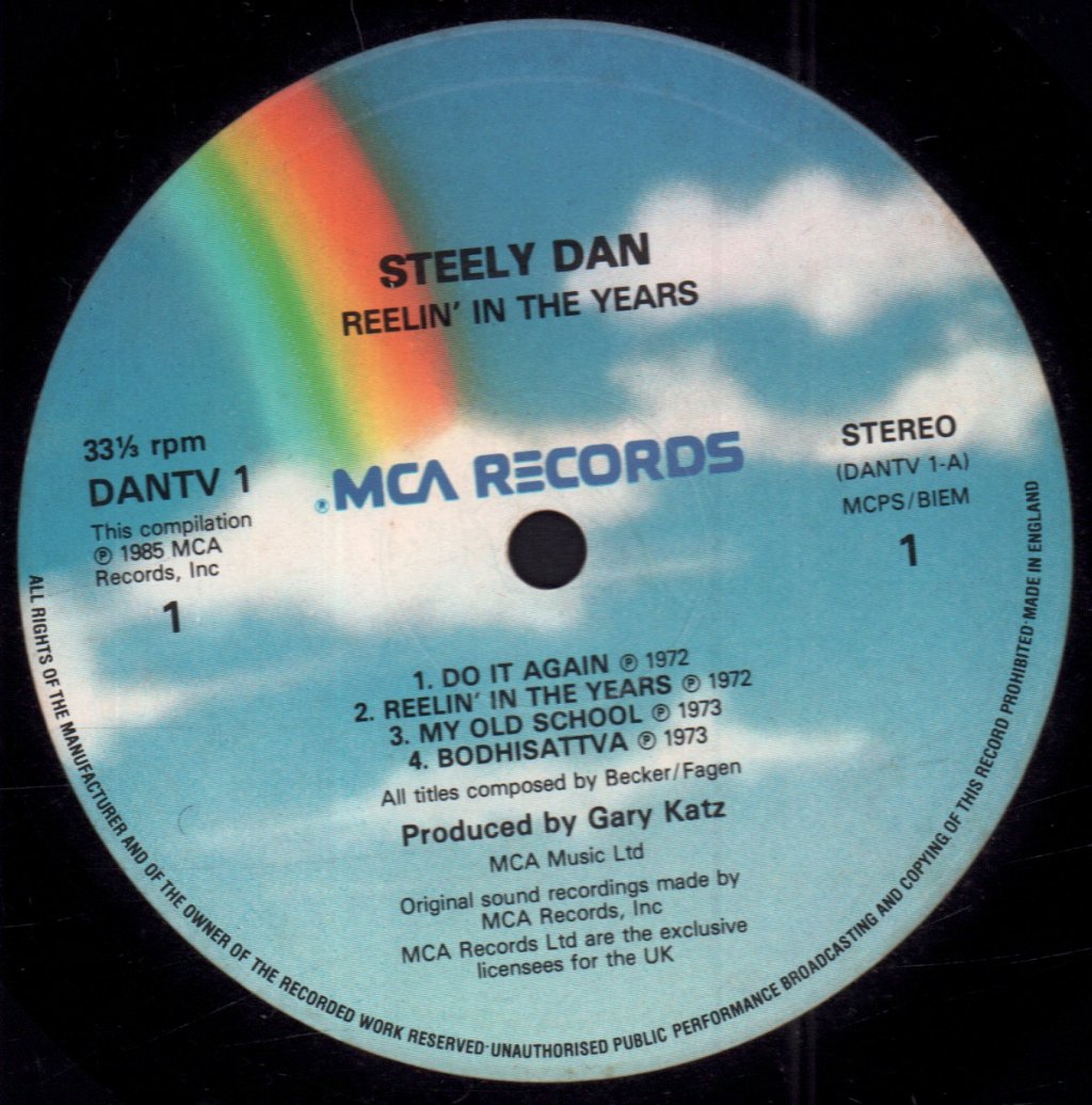Steely Dan - Reelin' In The Years - Lp