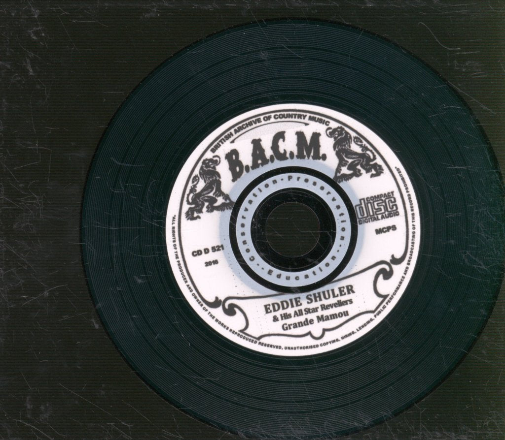 Eddie Shuler's All Star Reveliers - Grande Mamou - Cd