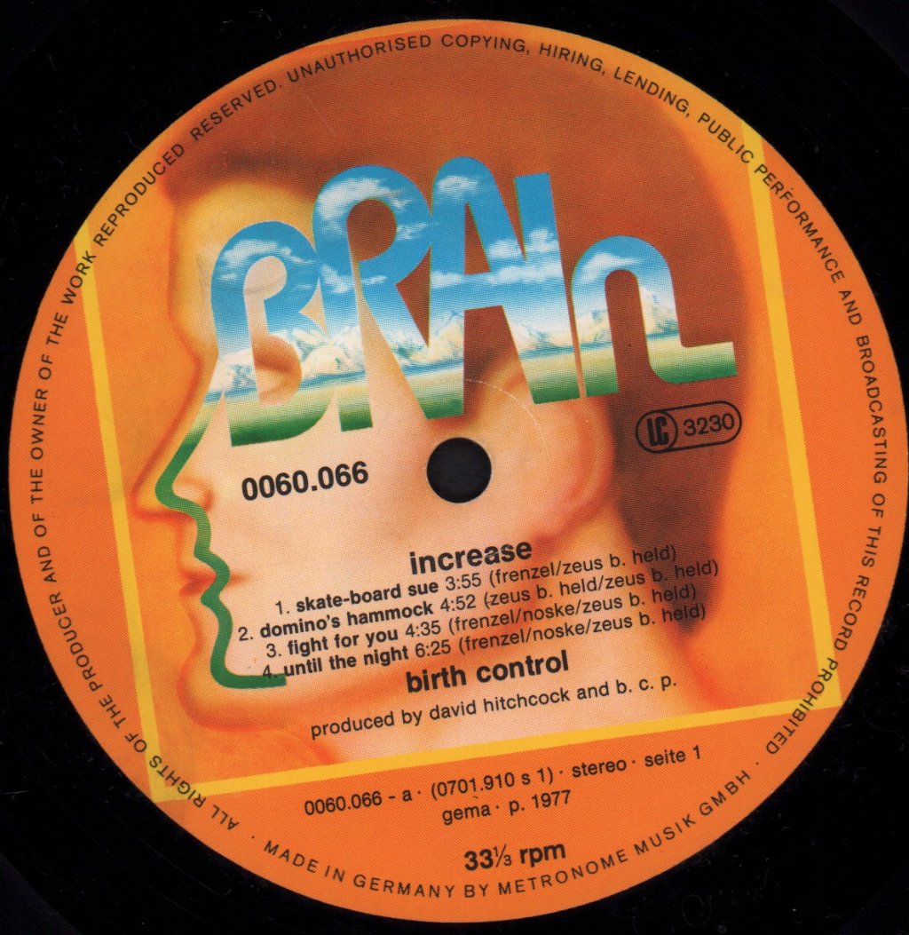 Birth Control - Increase - Lp