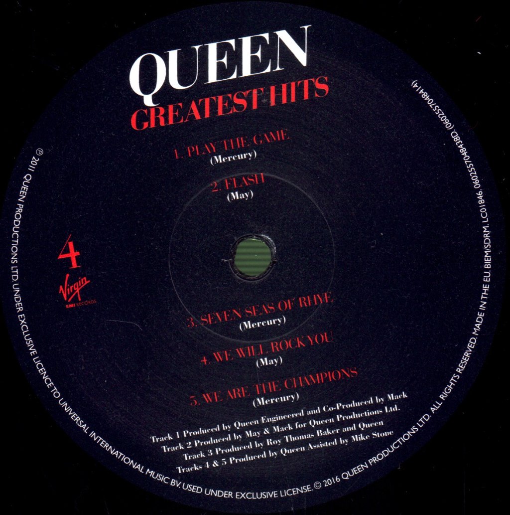 Queen - Greatest Hits - Double Lp