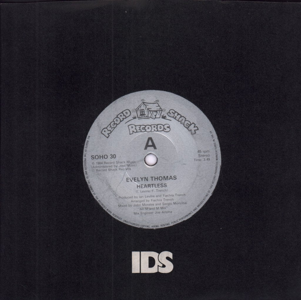 Evelyn Thomas - Heartless - 7 Inch
