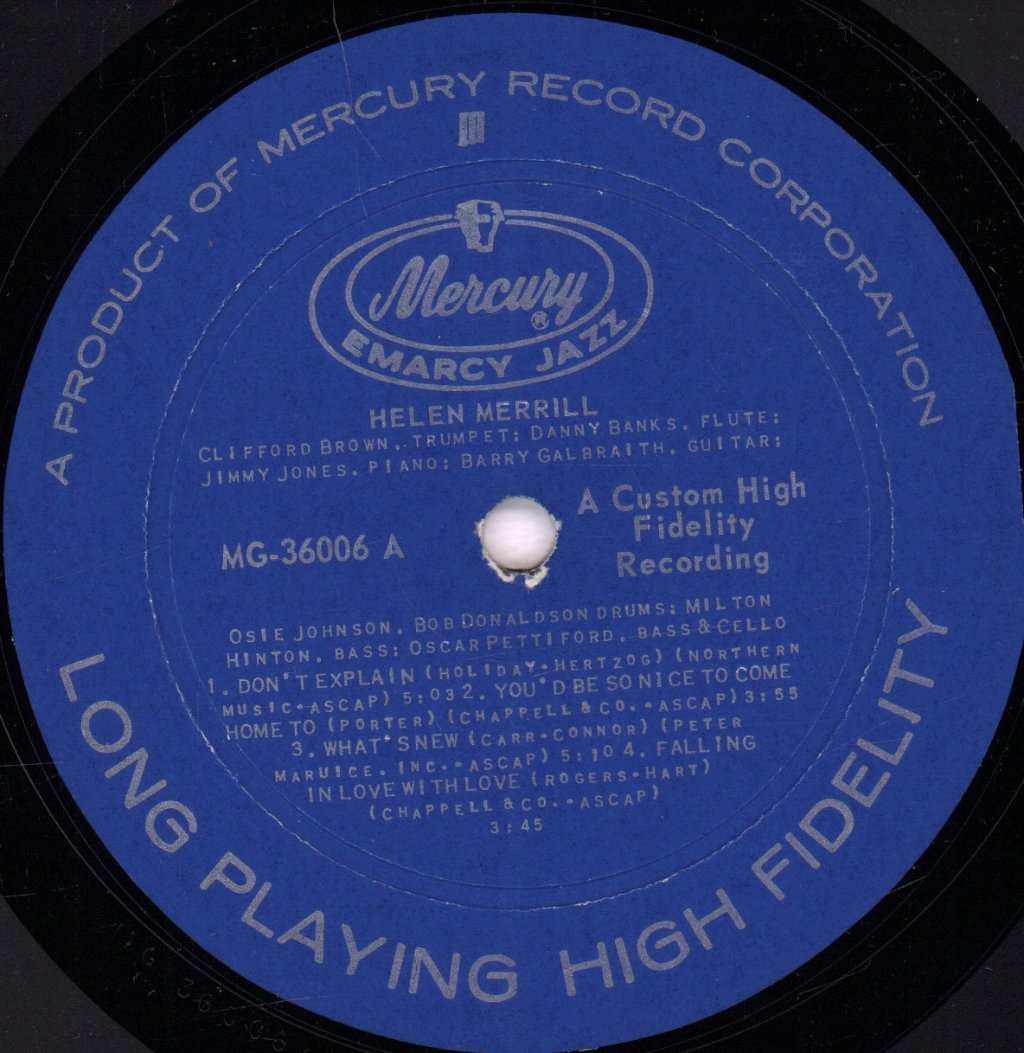 Helen Merrill - Helen Merrill - Lp