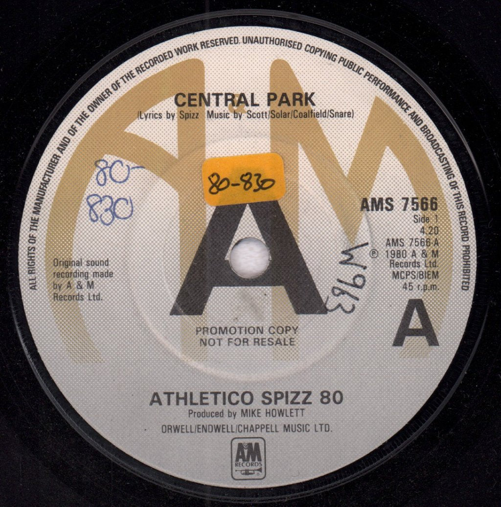 Athletico Spizz 80 - Central Park - 7 Inch