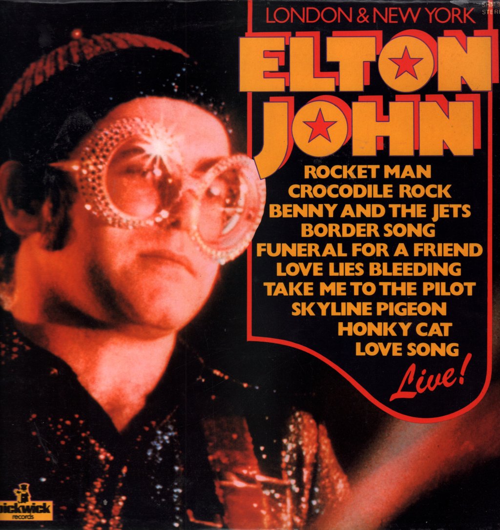 Elton John - London & New York - Lp