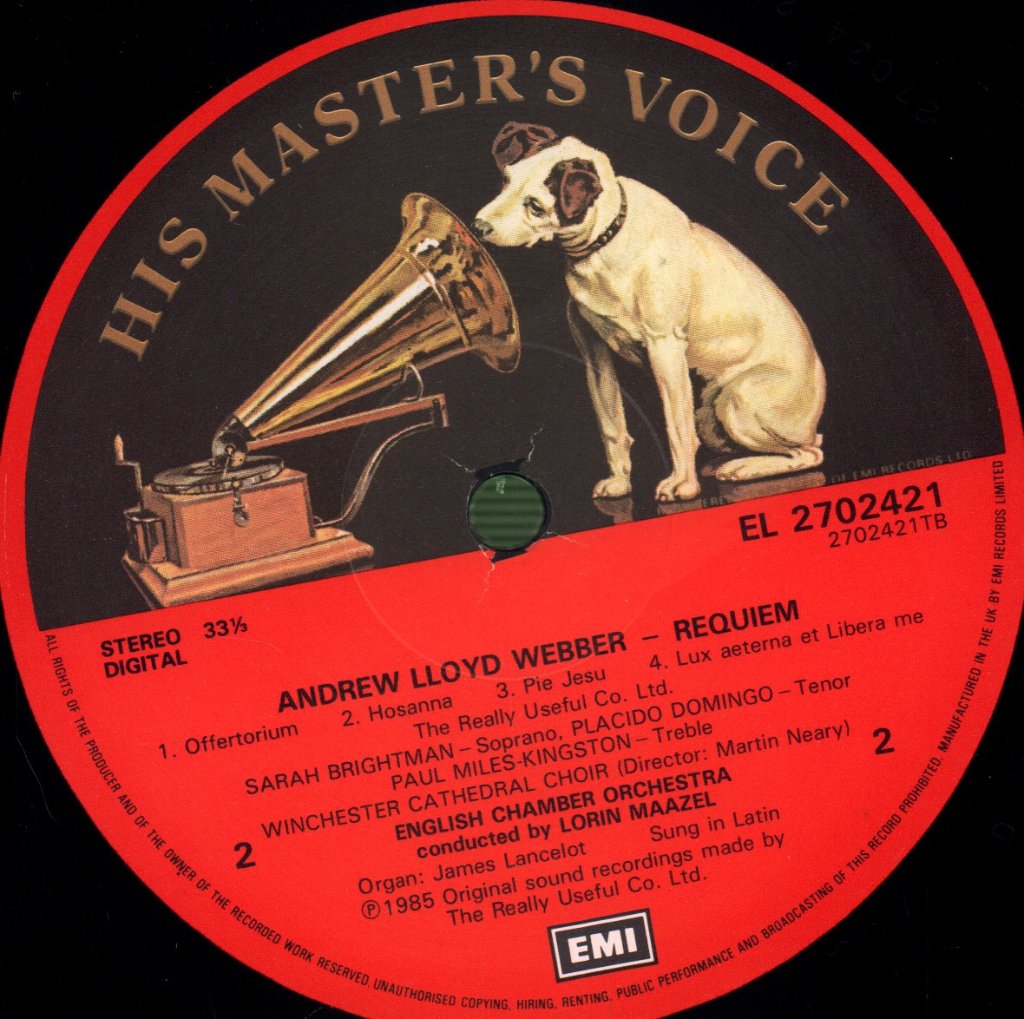 Andrew Lloyd Webber - Requiem - Lp