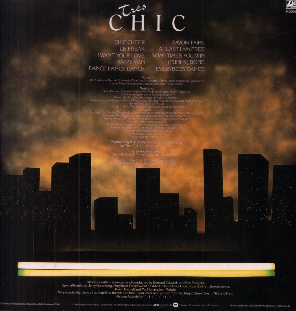 Chic - Tres Chic - Lp