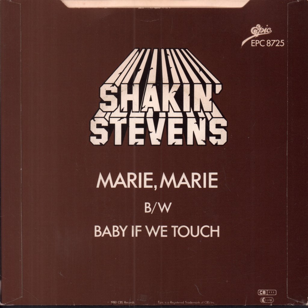 Shakin Stevens - Marie Marie - 7 Inch