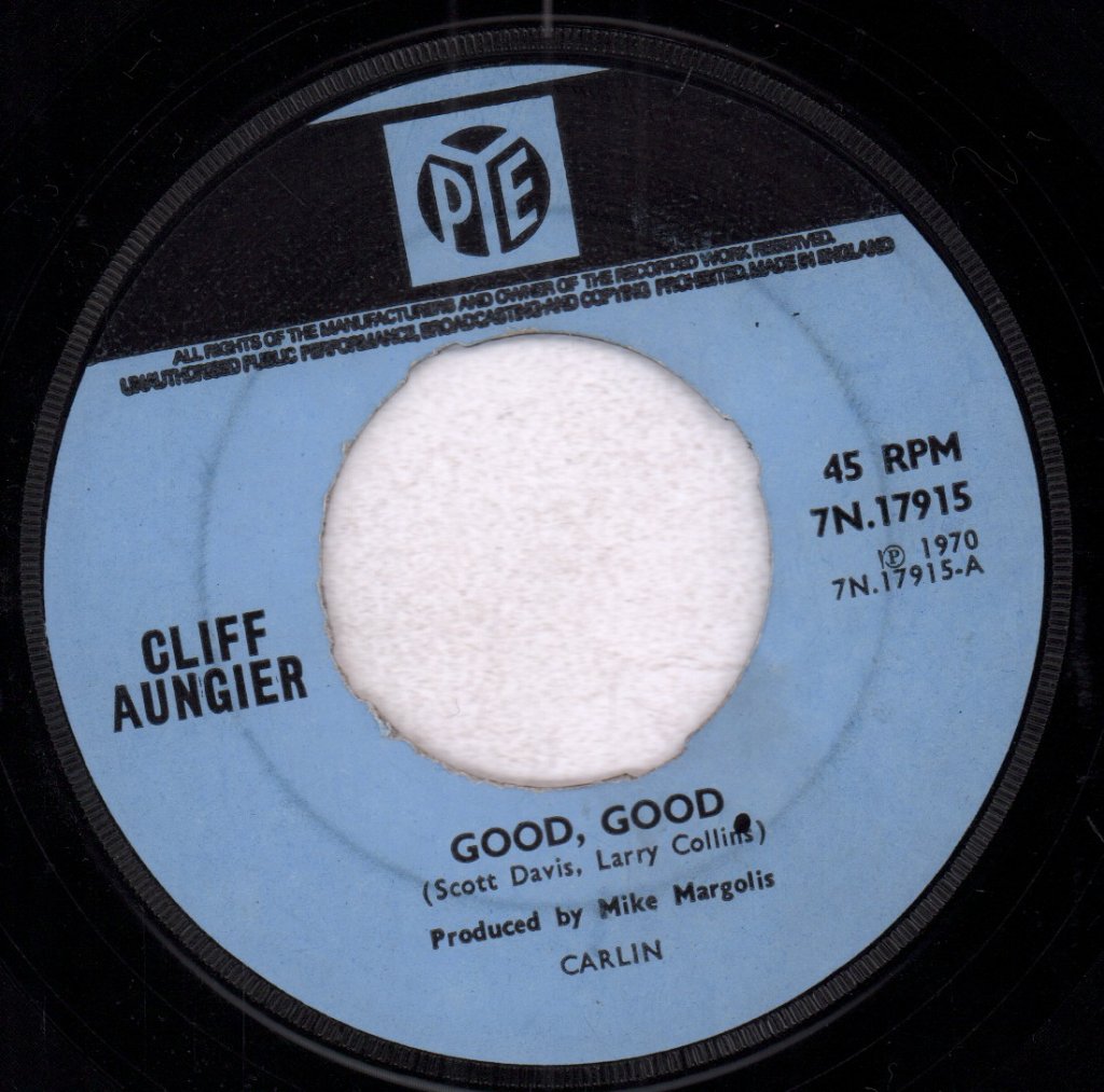 Cliff Aungier - Good Good - 7 Inch