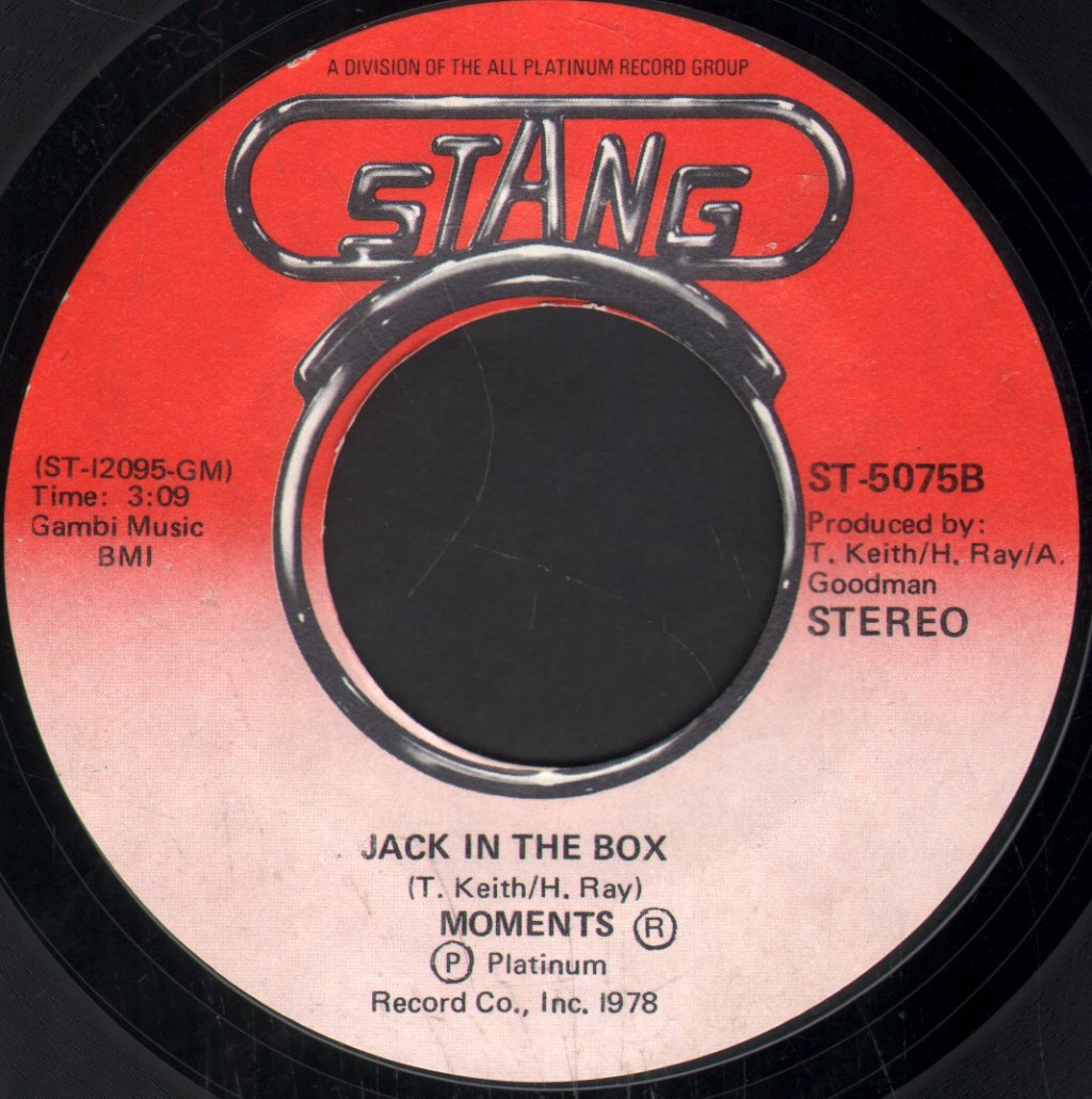 Moments (70'S Group) - I Could Have Loved You - 7 Inch