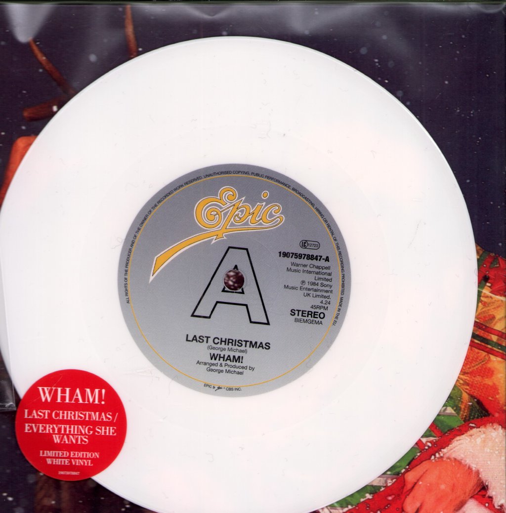 Wham! - Last Christmas/Everything She Wants - 7 Inch