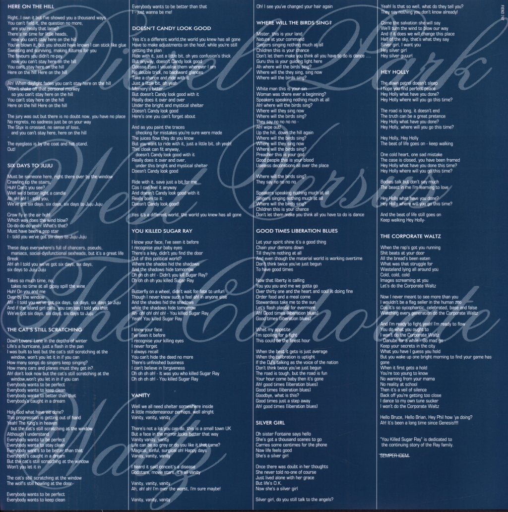 Diesel Park West - Versus The Corporate Waltz - Lp