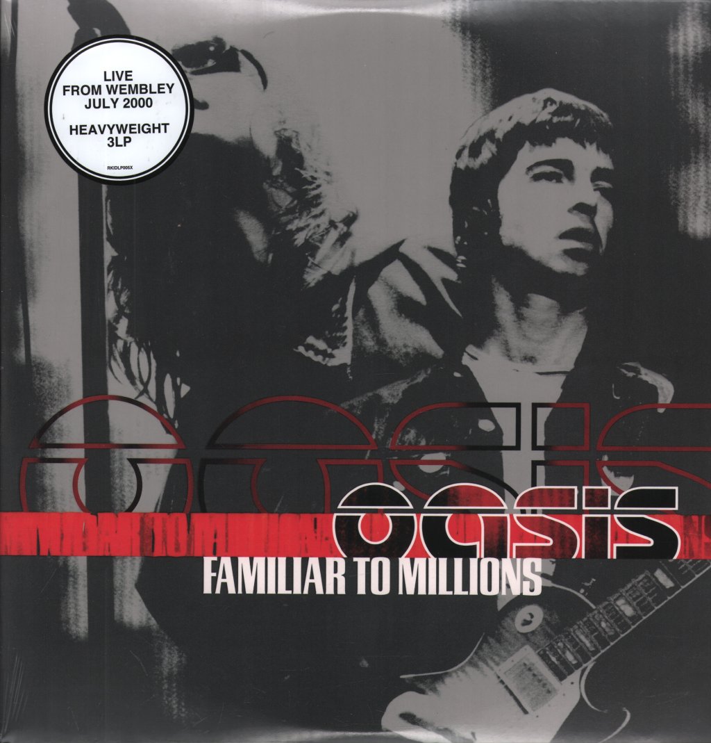 Oasis - Familiar To Millions - Triple Lp