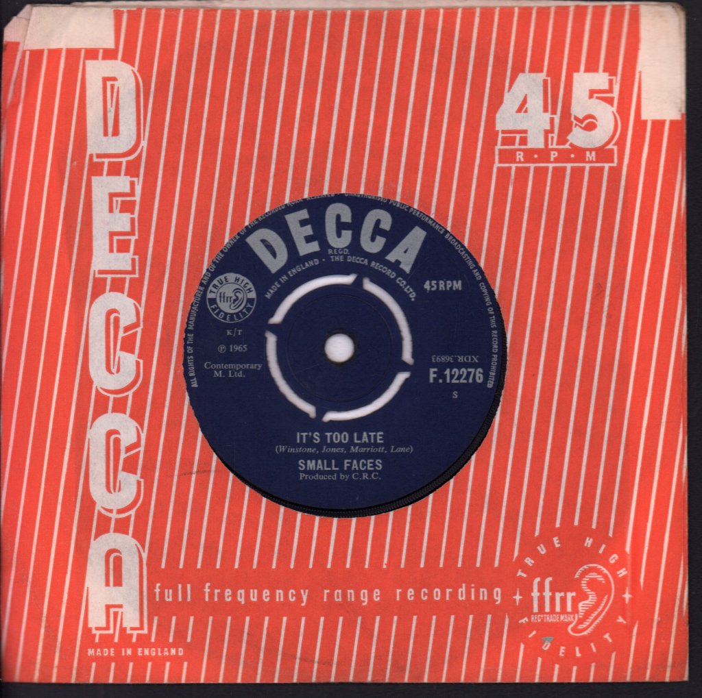 Small Faces - I've Got Mine - 7 Inch
