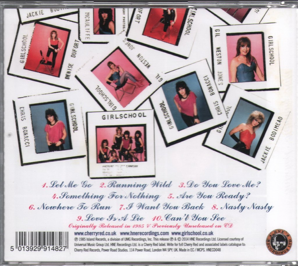 Girlschool - Running Wild - Cd