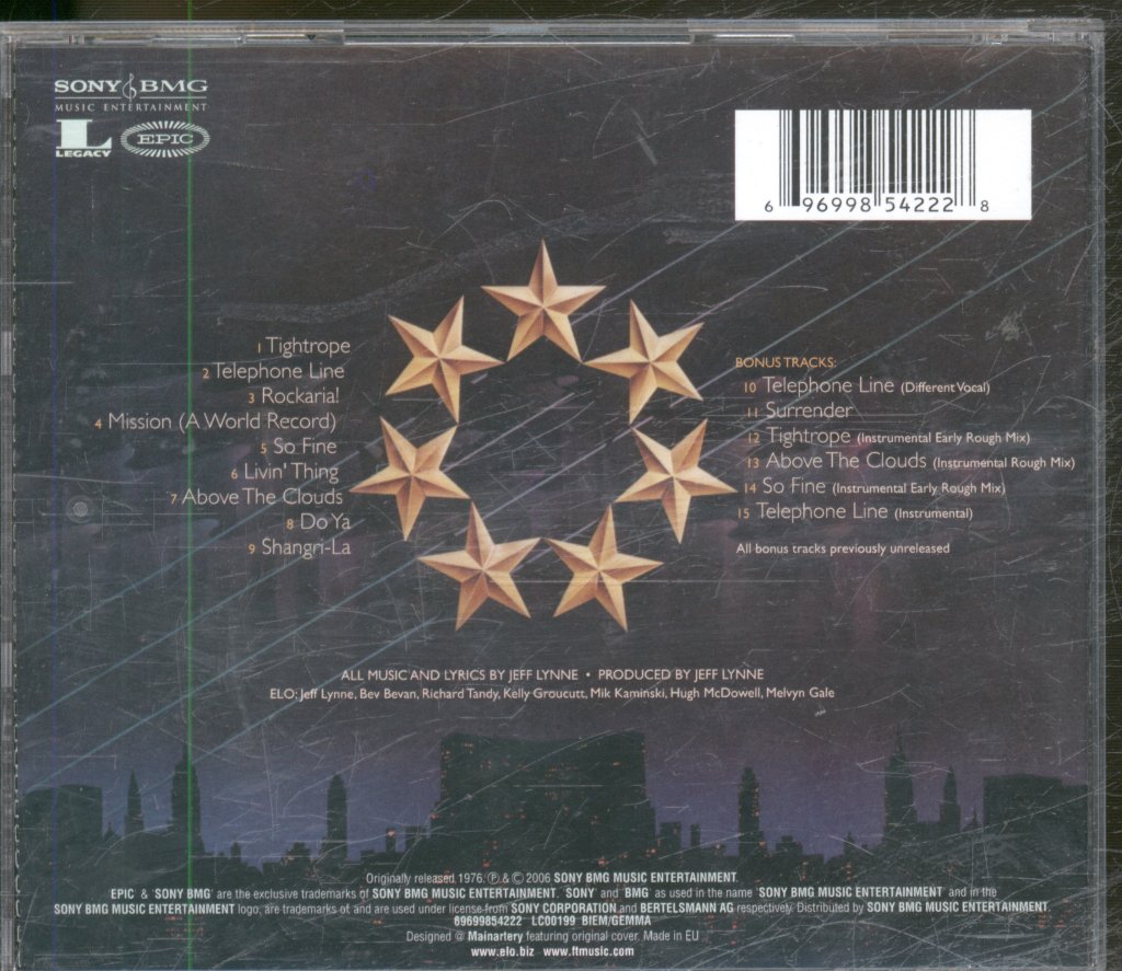 Electric Light Orchestra - A New World Record - Cd