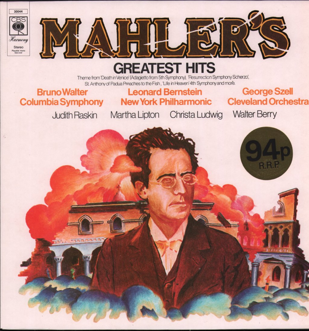 Various Artists - Mahler's Greatest Hits - Lp