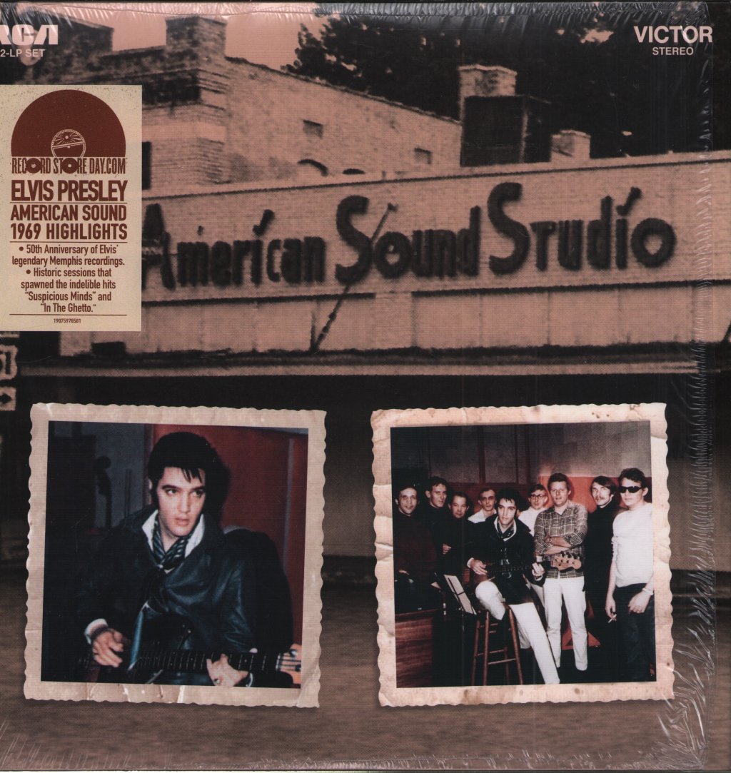 Elvis Presley - American Sound 1969 Highlights - Double Lp