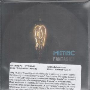 Metric - Fantasies - Cdr