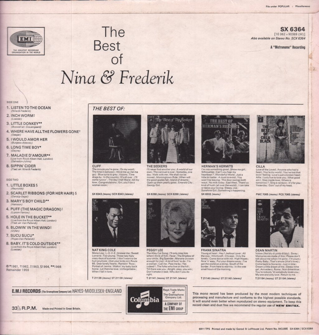 Nina & Frederik - Best Of - Lp