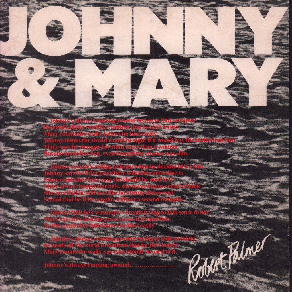 Robert Palmer - Johnny And Mary - 7 Inch