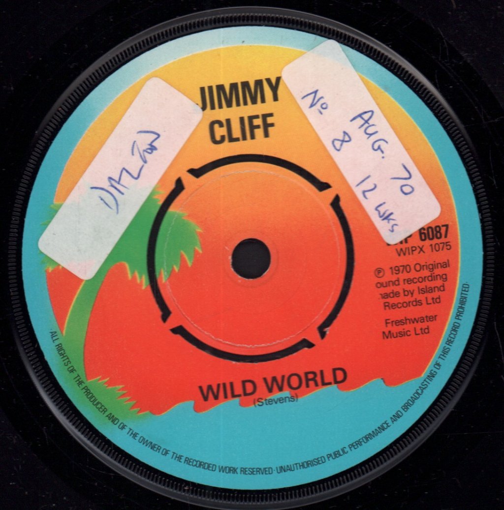 Jimmy Cliff - Wild World - 7 Inch