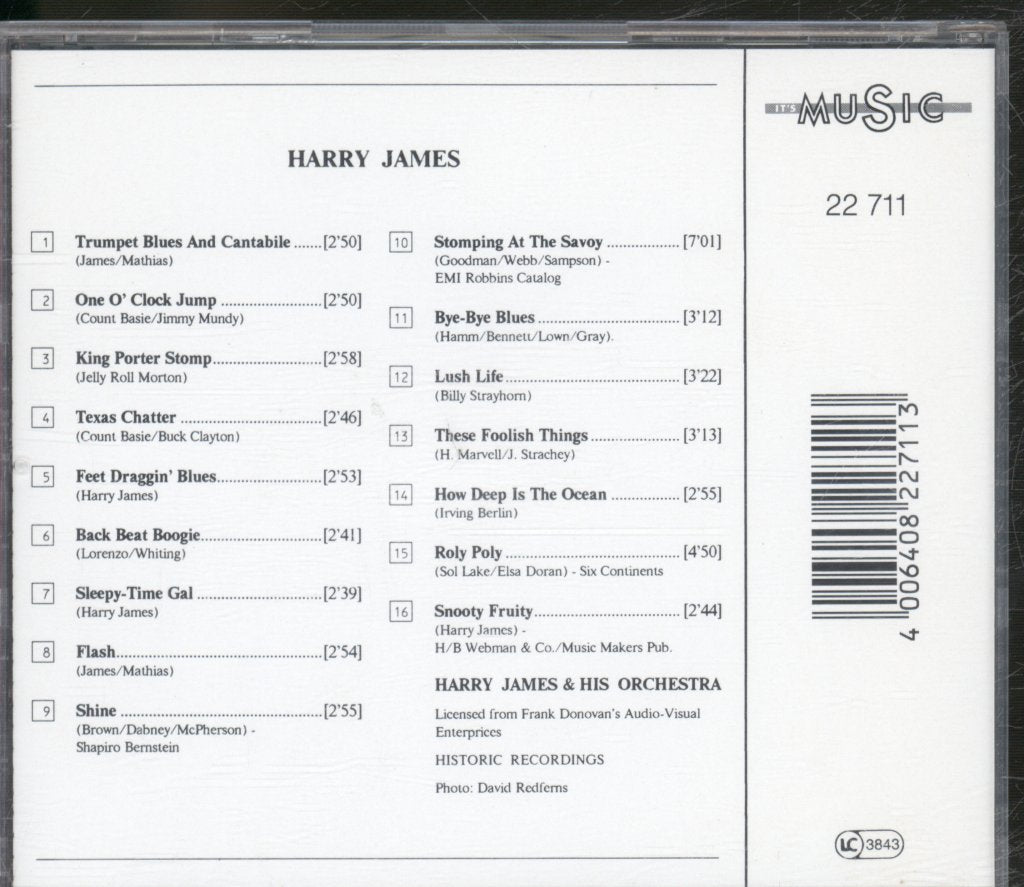 Harry James - Harry James - Cd