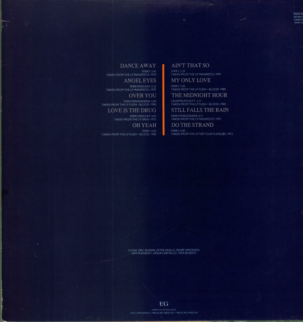 Roxy Music - Atlantic Years 1973-1980 - Lp