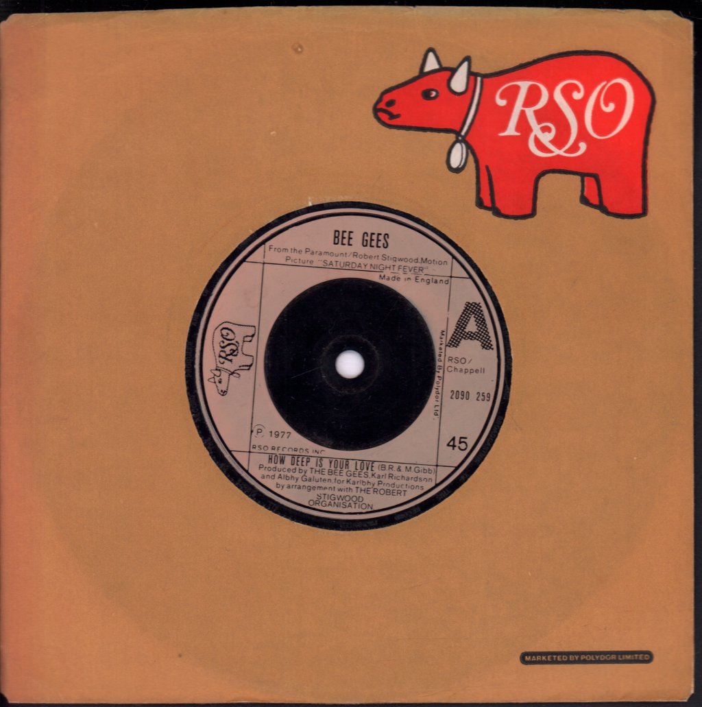 Bee Gees - How Deep Is Your Love - 7 Inch