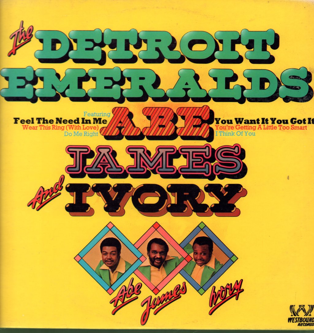 Detroit Emeralds - Abe,James And Ivory - Lp
