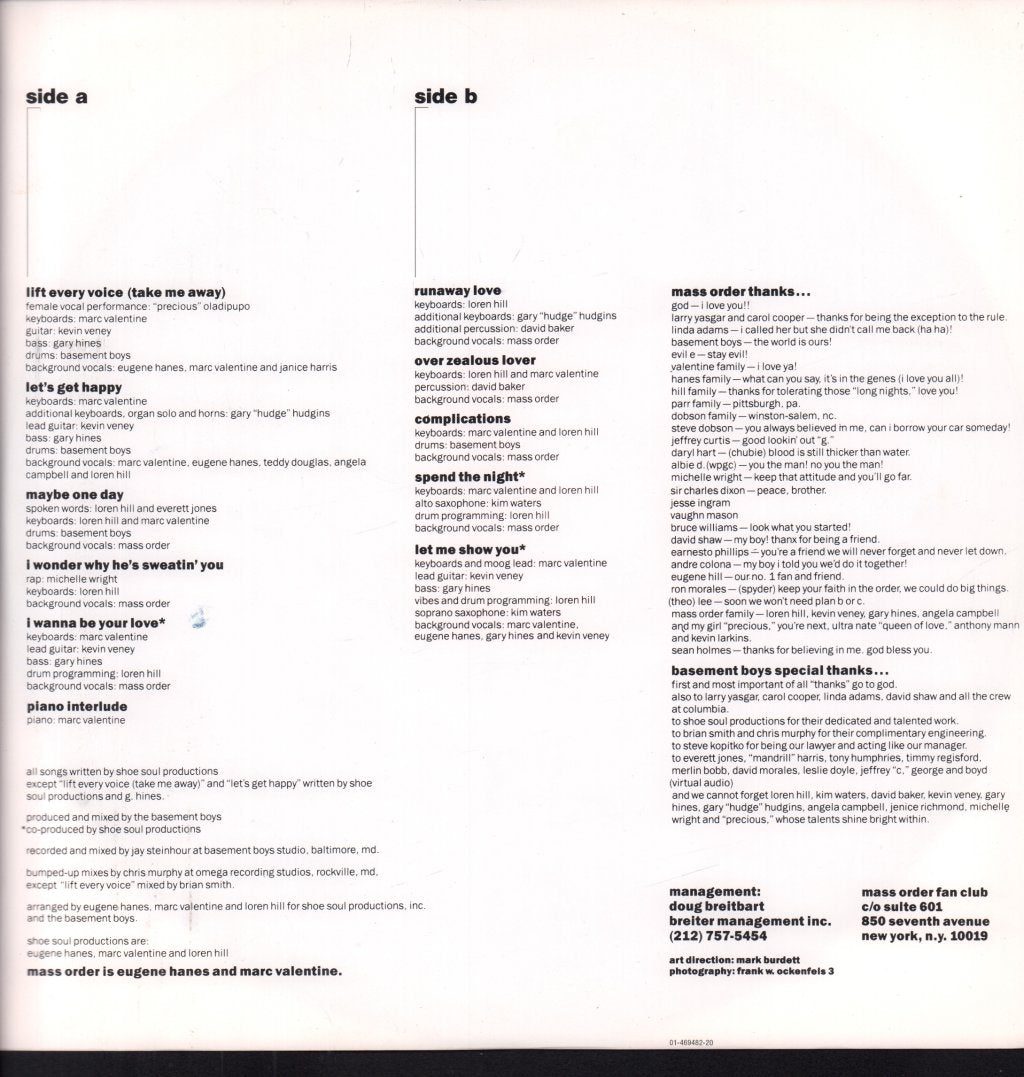 Mass Order - Maybe One Day - Lp