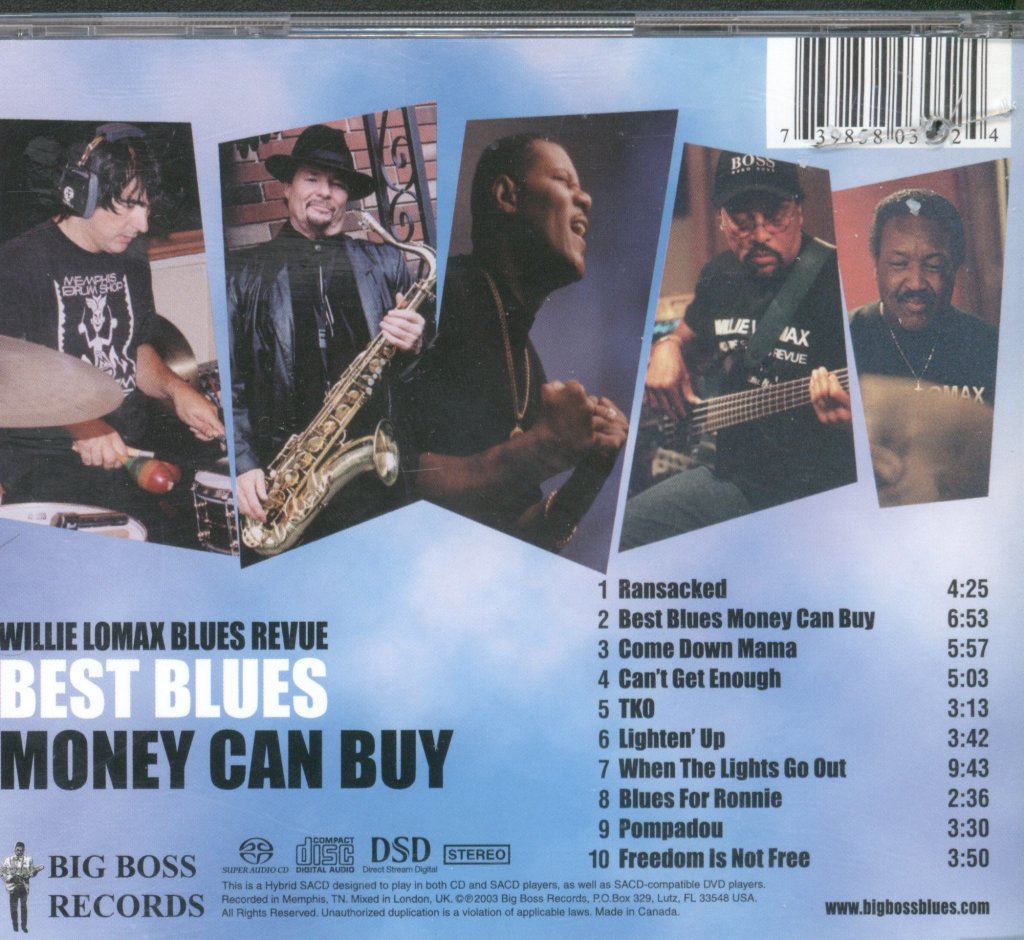Willie Lomax And The Blues Revue - Best Blues Money Can Buy - Cd