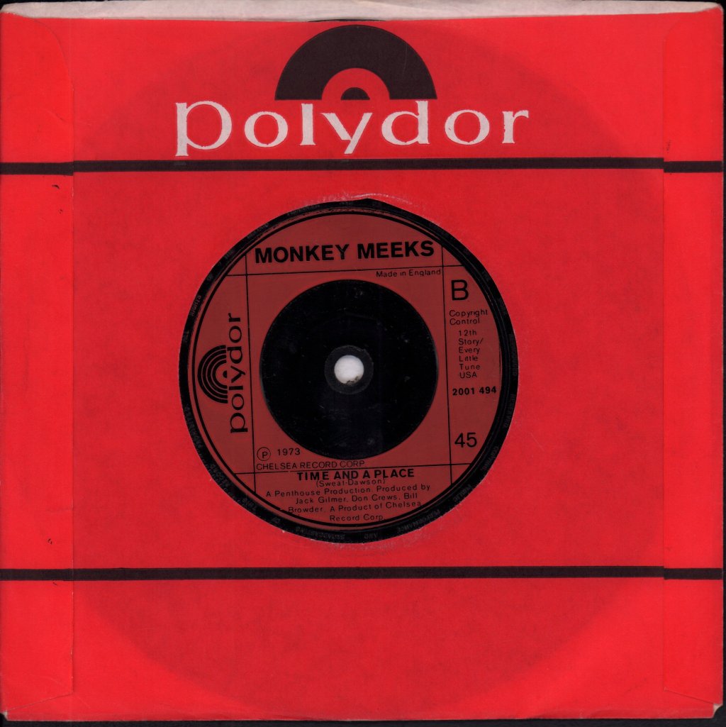 Monkey Meeks - Take Me To Your Heart - 7 Inch