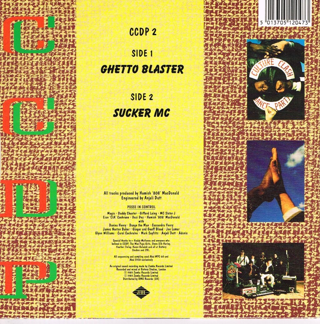 Culture Clash Dance Party - Ghetto Blaster - 7 Inch