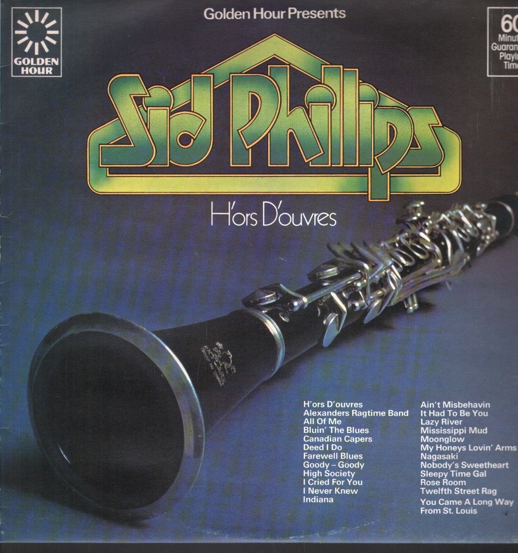 Sid Phillips And His Band - Hors D'oeuvres - Lp