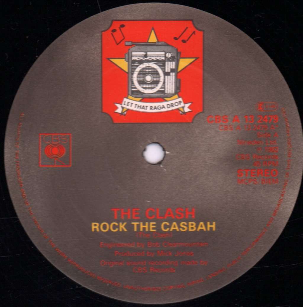 Clash - Rock The Casbah - 12 Inch