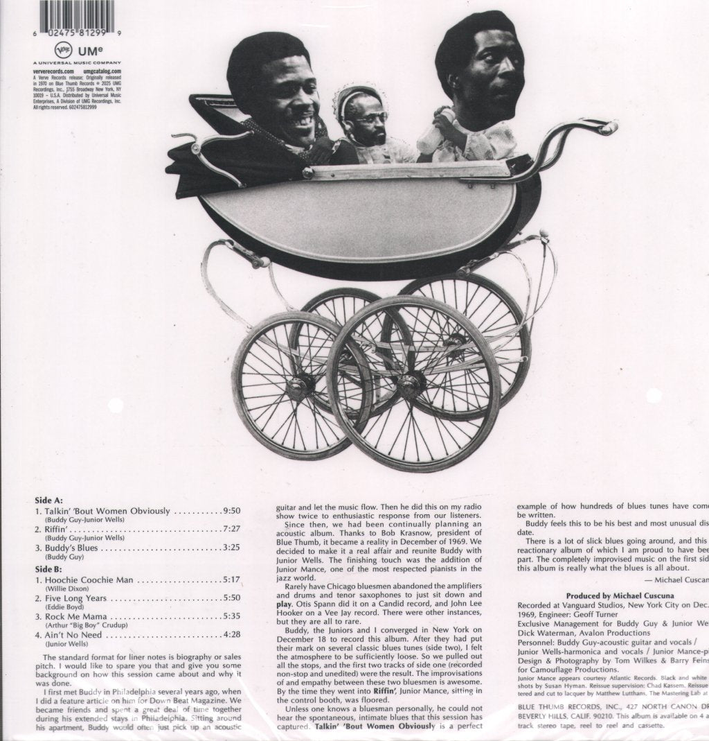 Buddy Guy Junior Mance and Junior Wells - Buddy and the Juniors - Lp