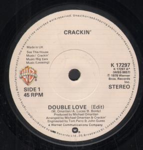 Crackin - Double Love - 7 Inch