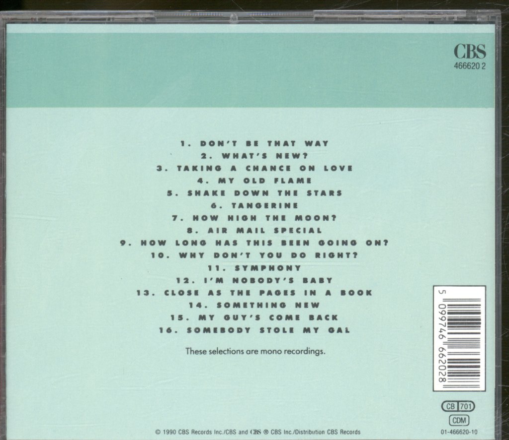 Benny Goodman - Best Of The Big Bands - Cd