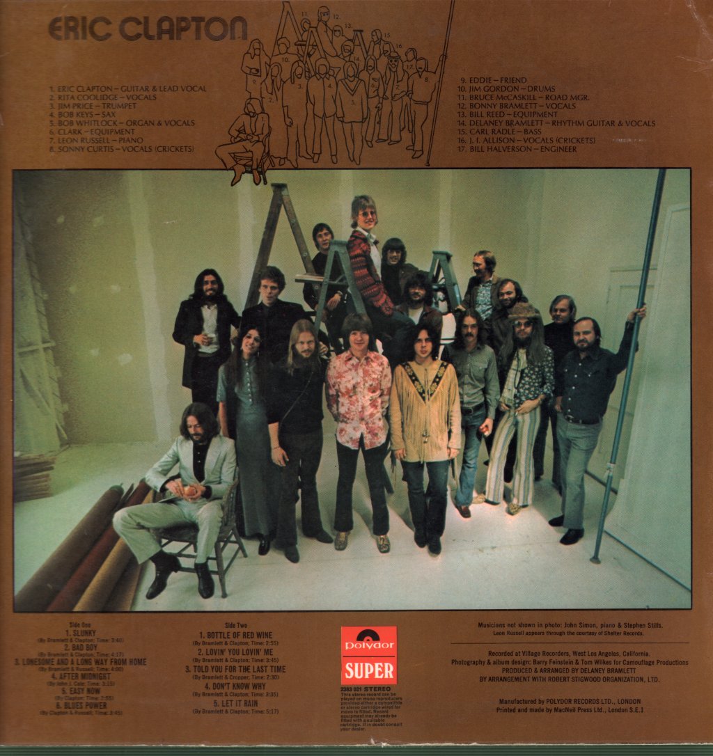 Eric Clapton - Eric Clapton - Lp