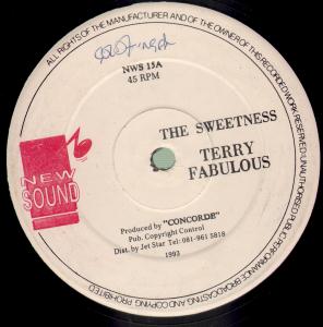 Terry Fabulous - Sweetness - 12 Inch