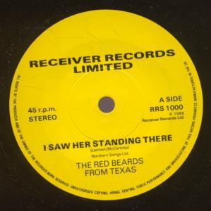 Red Beards From Texas - I Saw Her Standing There - 7 Inch
