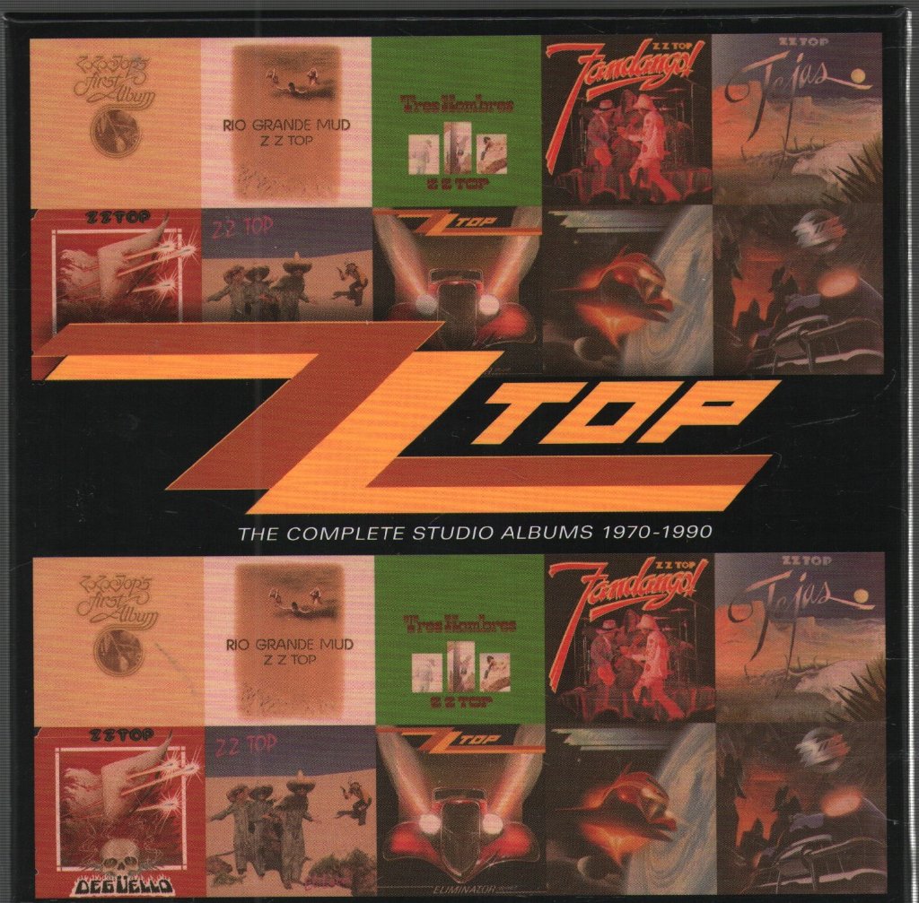 ZZ Top - Complete Studio Albums 1970-1990 - Cd Set