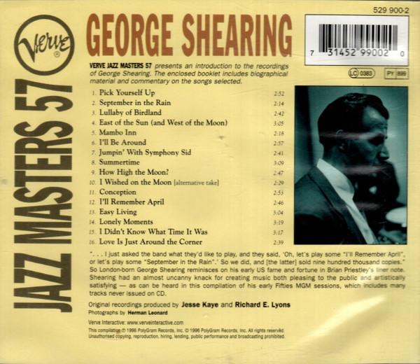 George Shearing - Verve Jazz Masters 57 - Cd