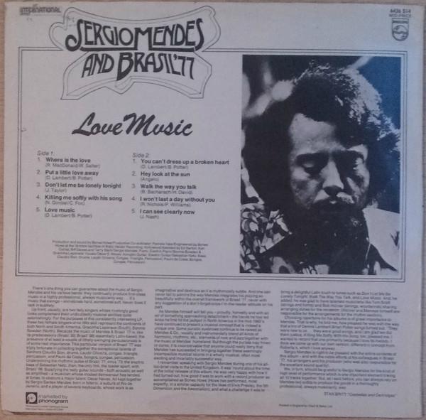 Sergio Mendes And Brasil 77 - Love Music - Lp